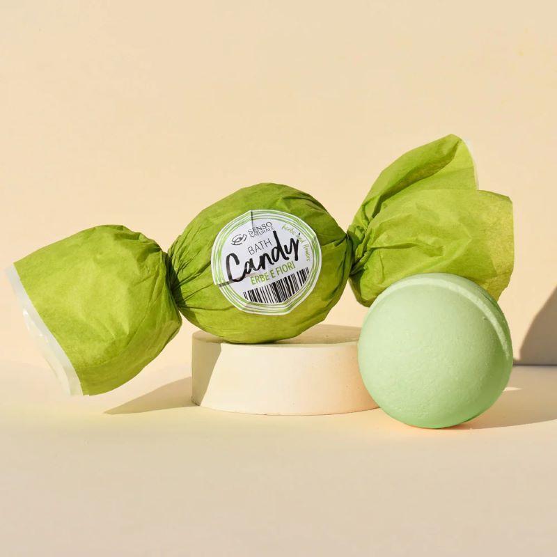 Bath Bomb Candy Herbs and Flowers