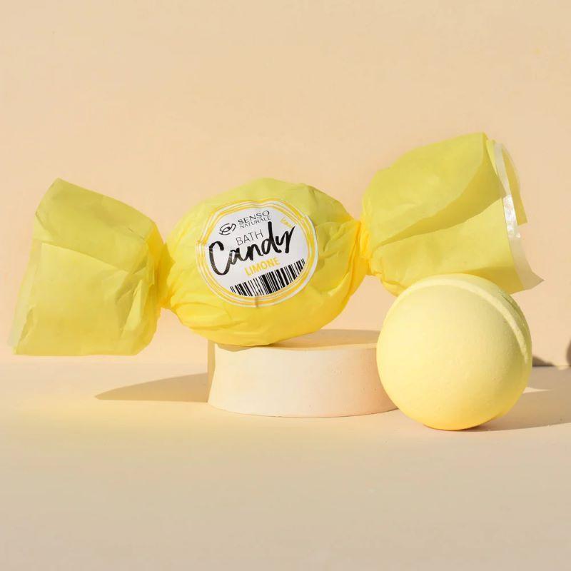 Bath Bomb Candy Lemon