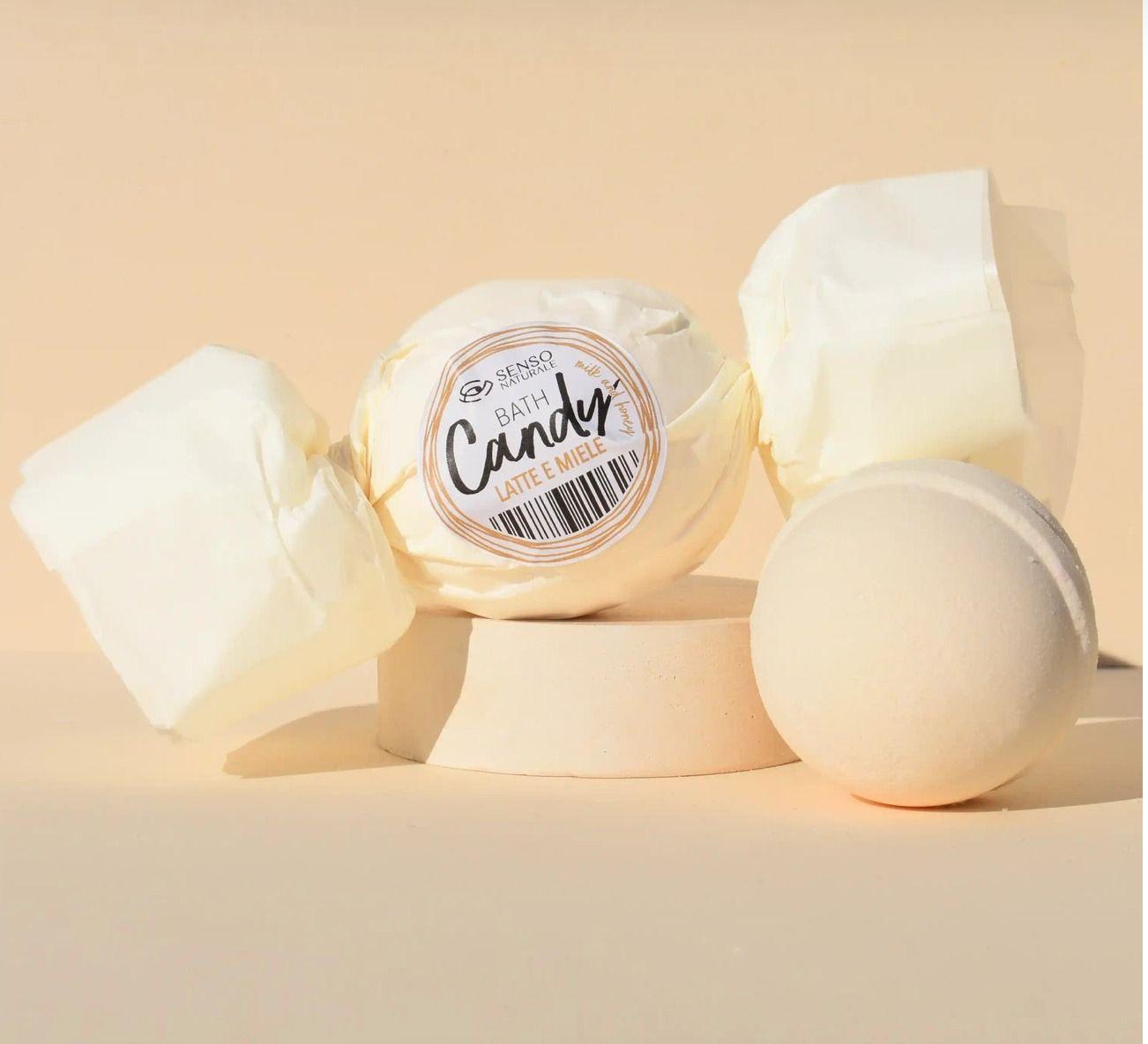 Bath Bomb Candy Milk and Honey
