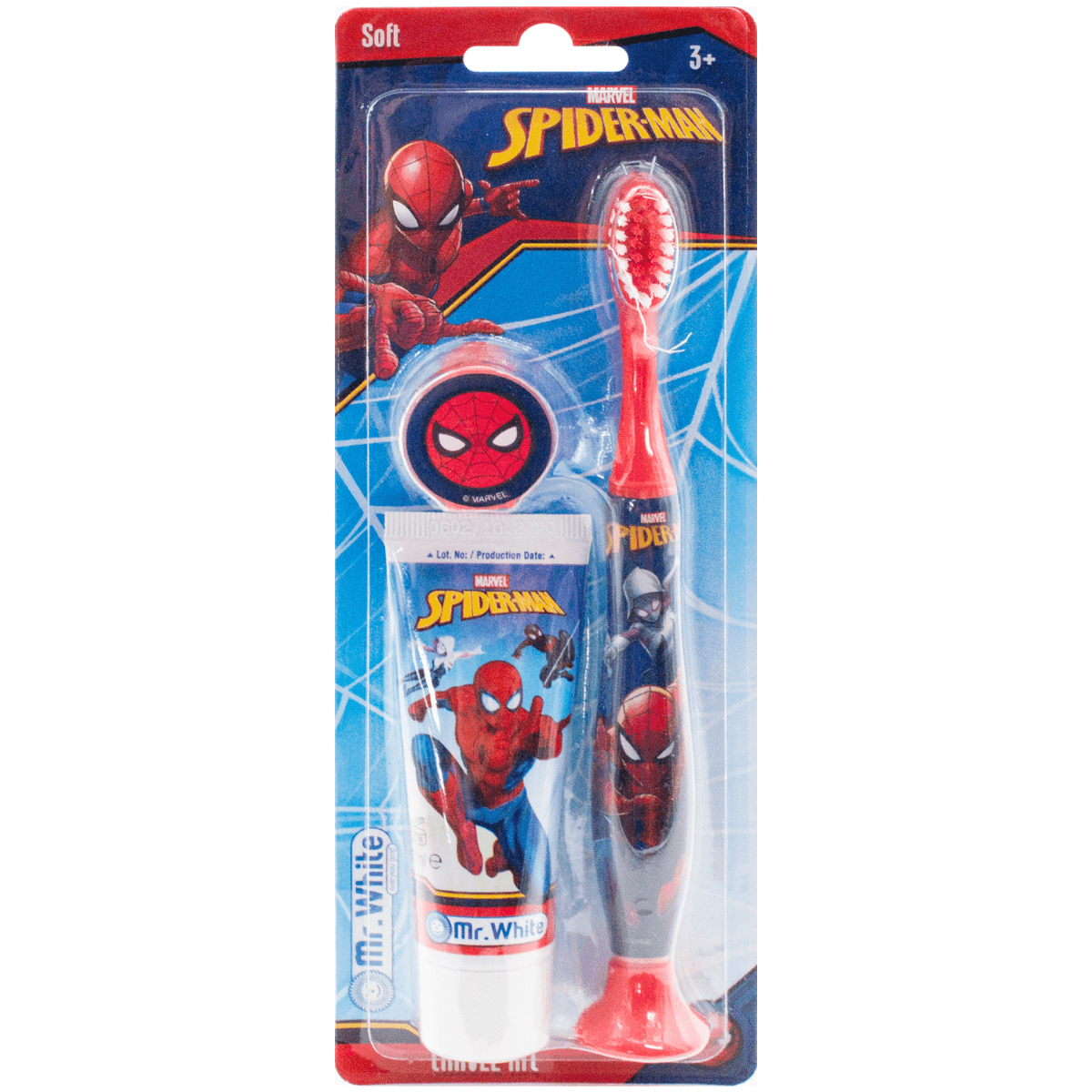 Spider-Man Dental Travel Kit for Kids age 3+