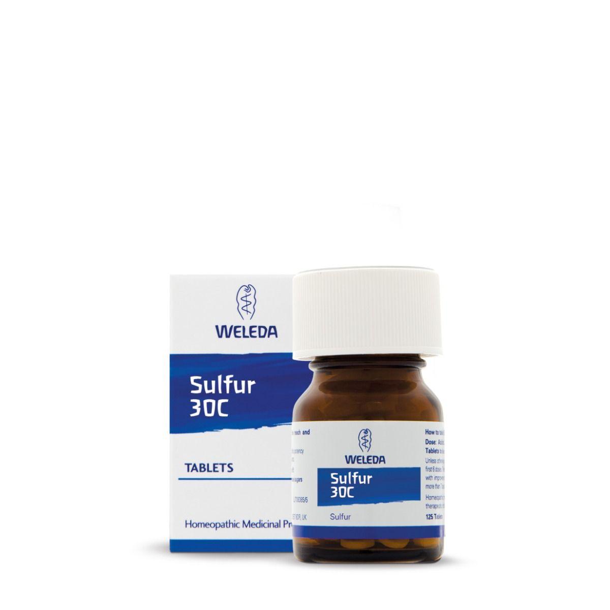 Weleda Sulphur 30 Tablets