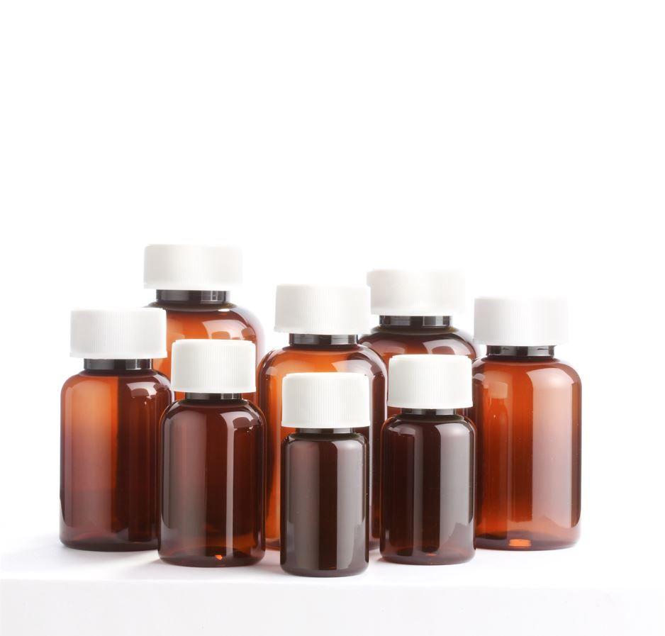 Denward 100 X 120Ml Unopac Capped Plastic Tablet Bottle