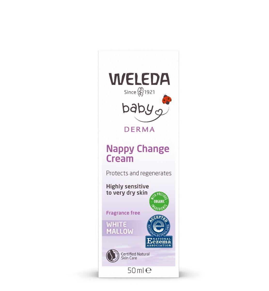 Weleda White Mallow Nappy Change Cream 50ml
