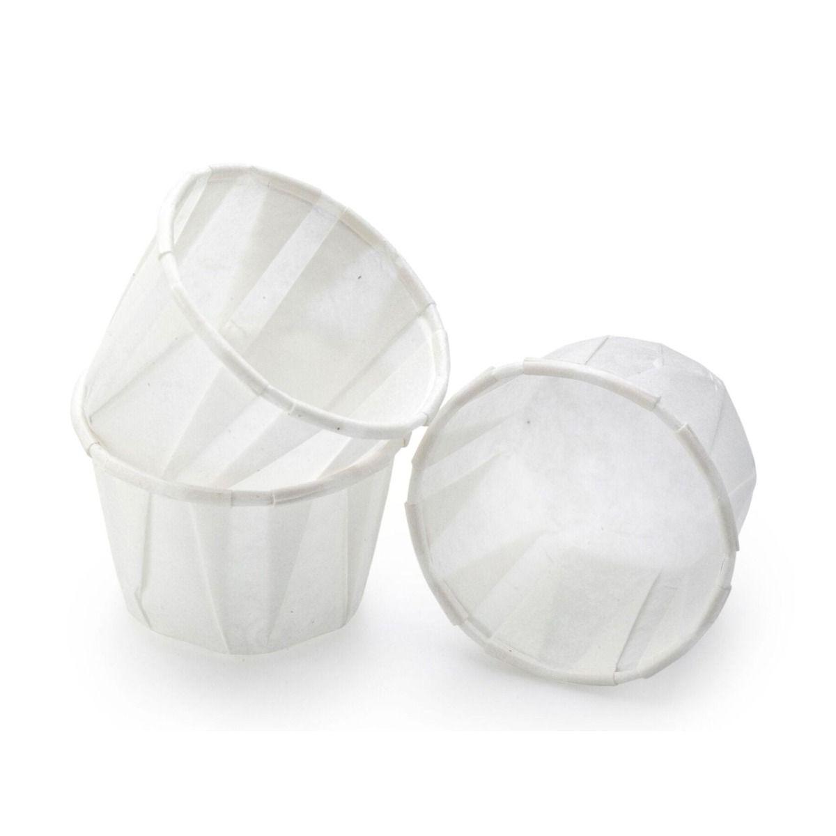 WPMP5000 Waxed Paper Medicine Pots 28ml