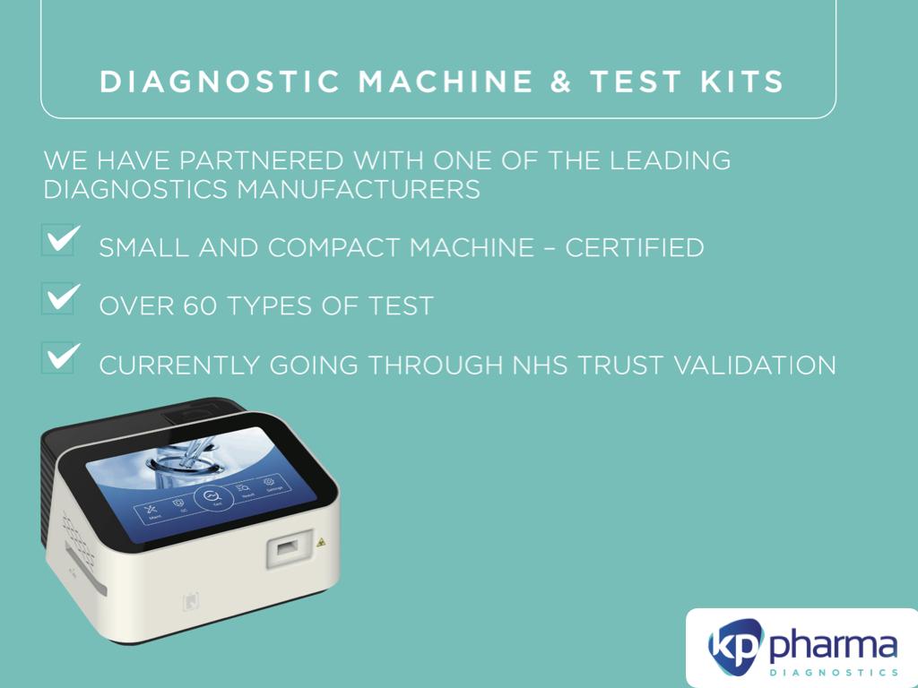 KP Pharma Diagnostics Machine